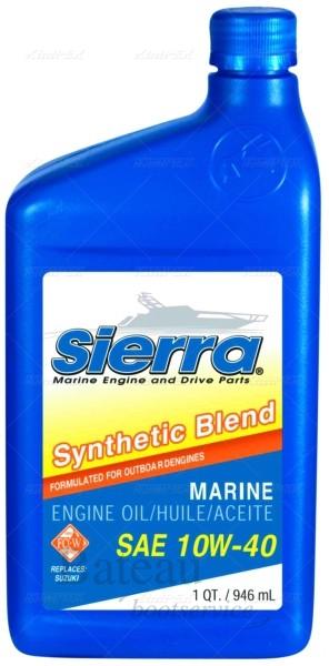 10W40 Semi Senthetic Blend outboard olie voor Suzuki - Bateau Bootservice