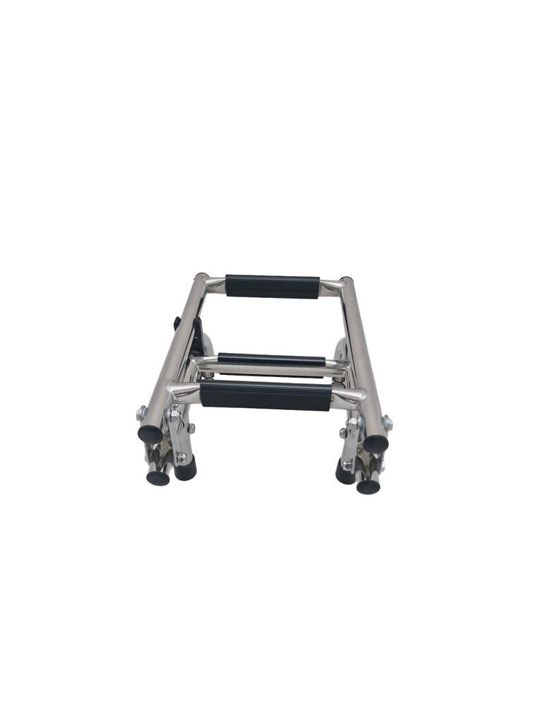 Hollex uitklapbare zwemtrap rvs316 1+2 treden - Bateau Bootservice