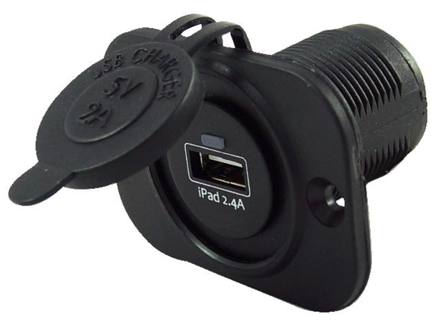 Adapter UNI >2X UNI 12V dubbel - Bateau Bootservice