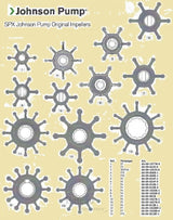 66-09-1052S-9 Johnson impeller voor F3 pompen - Bateau Bootservice