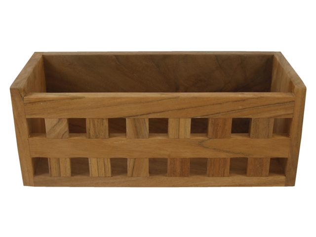 Eude Teak Blokrooster opbergrek - Bateau Bootservice