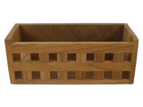 Eude Teak Blokrooster opbergrek - Bateau Bootservice