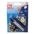 PRYM Naadloze drukknopen 15mm HOUT (10st) op SB-kaart - Bateau Bootservice