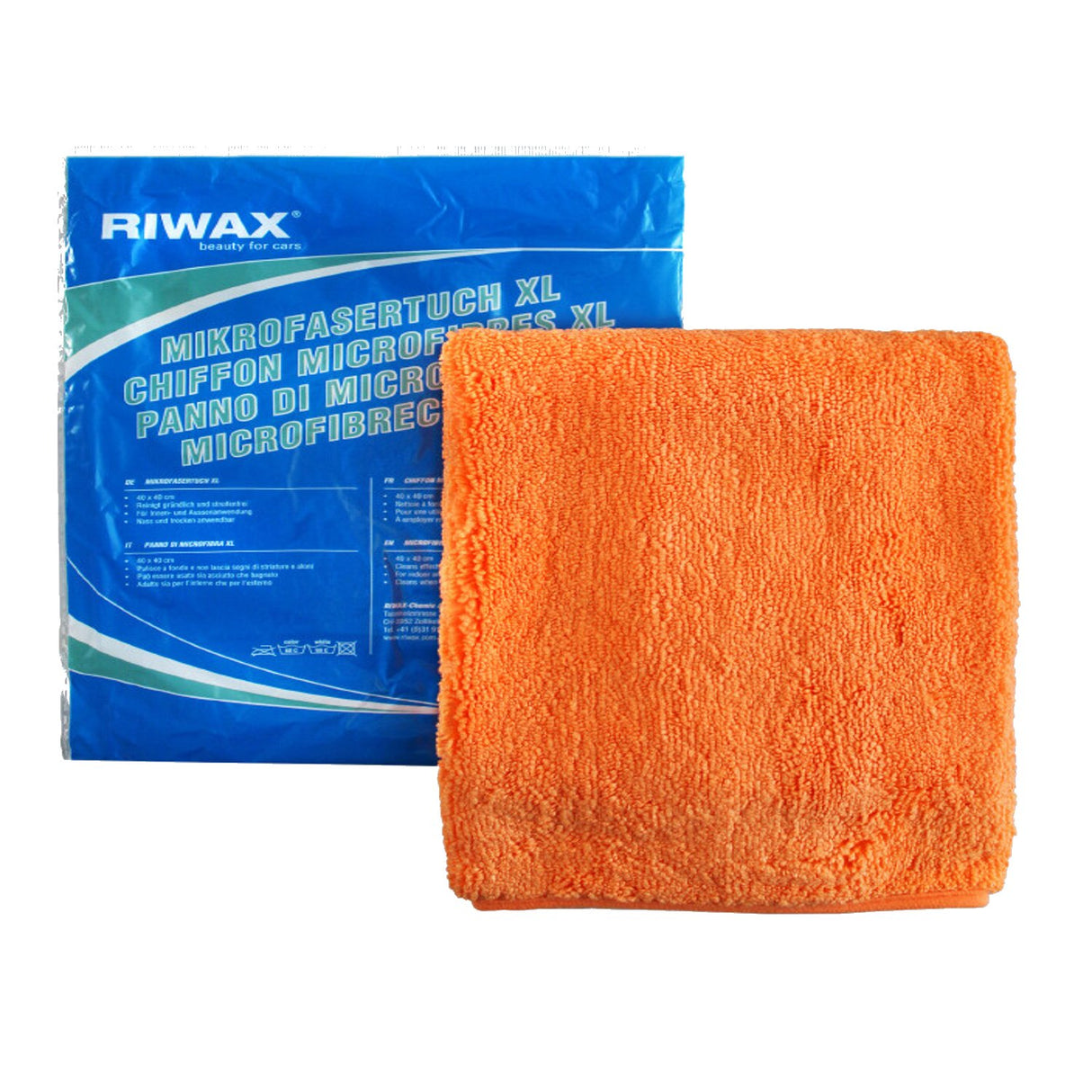 Riwax Microvezeldoek XL Oranje - Bateau Bootservice