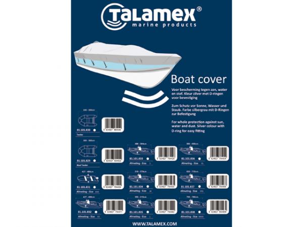 Afdekzeil voor console boot 630-710 cm - Bateau Bootservice