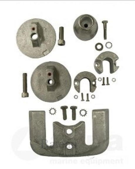 Aluminium anode kit Navalloy Bravo 3 2004 present - Bateau Bootservice