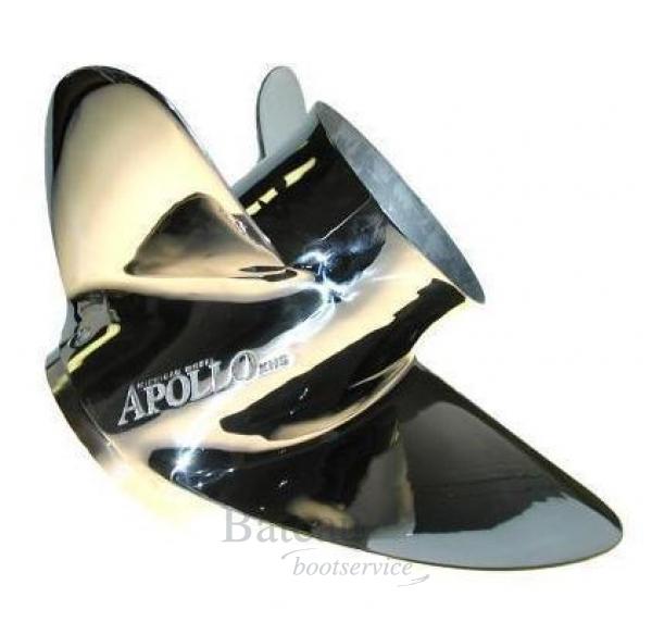 Apollo Propeller 3 blads RVS Maat 10-1/2 x 13 993406 - Bateau Bootservice