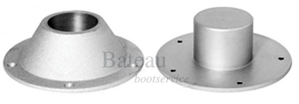 Bladsteun voor afneembare aluminium tafelpoot - Bateau Bootservice