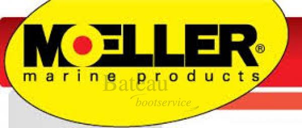 Brandstofslang. 8 mm met bal Moeller - Bateau Bootservice