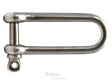 D-sluitingen - lang - oogbout 6 mm - Bateau Bootservice