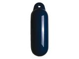 Dropfender 15 x 58 cm wit zwart blauw zilver antraciet - Bateau Bootservice