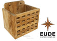 Eude Teak Blokrooster bak vierkant 15x12x14 cm - Bateau Bootservice