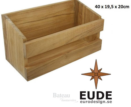 Eude Teak Opbergrek L 40x19,5x20cm - Bateau Bootservice