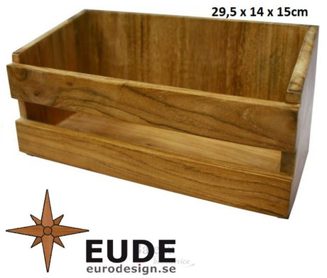 Eude Teak Opbergrek M 29,5x14x15cm - Bateau Bootservice