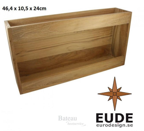 Eude Teak Opbergrek XL 46,4x10,5x24cm - Bateau Bootservice