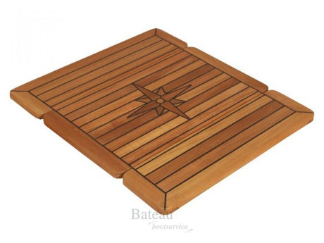 EUDE Teak Tafelblad Wing Caulked opklapbaar - Bateau Bootservice