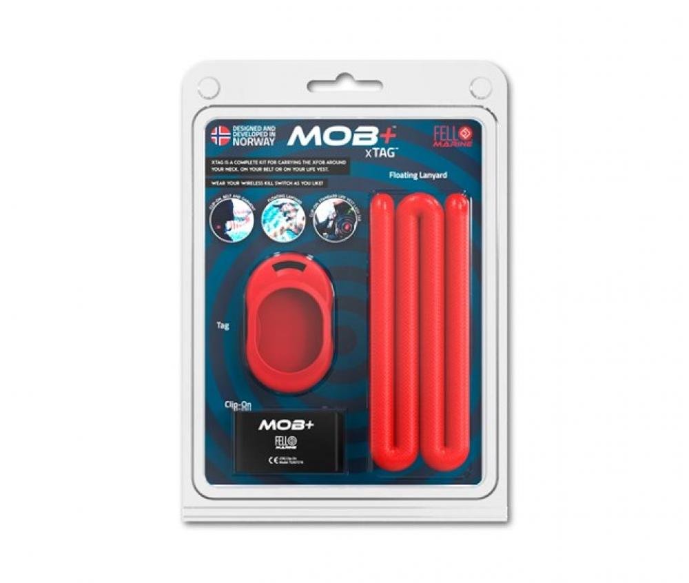 Fell Marine MOB+™ xTAG™ rood - Bateau Bootservice