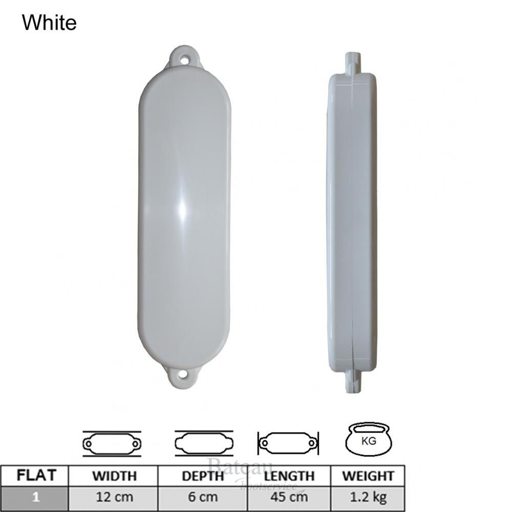 Flatfender steigerfender - Bateau Bootservice