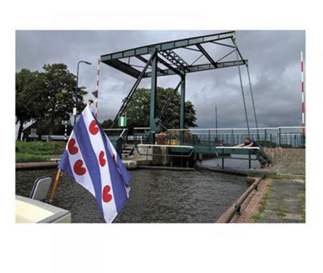 Provincievlag Friesland - Bateau Bootservice