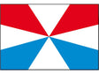 Geuzenvlag gevoerd bij wijze van groet. - Bateau Bootservice