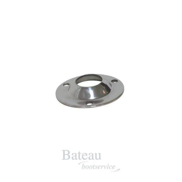 Handrailing ronde basis 90 graden 22 mm - Bateau Bootservice