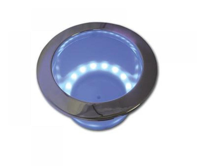 ITC DRINKBEKERHOUDER RVS304 MET BLAUW LED - Bateau Bootservice