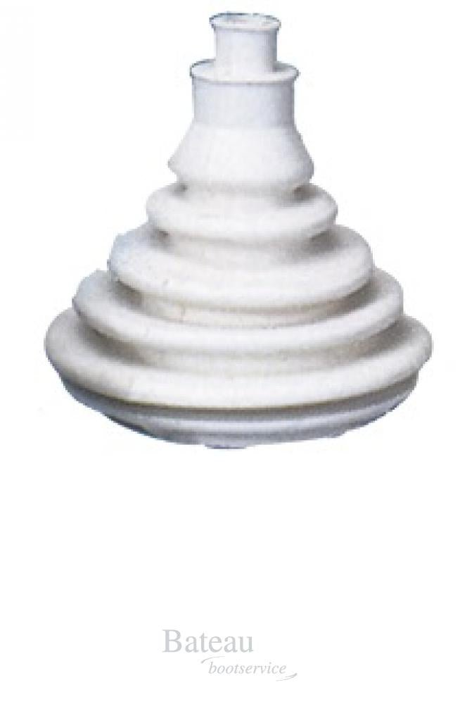 Kabeldoorvoer/ balg - gatmaat Ã˜ 70mm - kleur wit - Bateau Bootservice