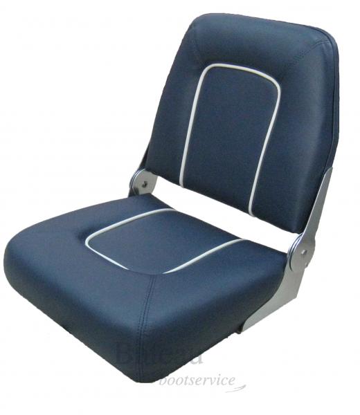 Neerklapbare boot stoel blauw - Bateau Bootservice