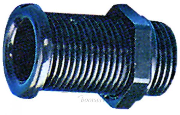 Loospijp / doorvoer - lengte 155 mm - Bateau Bootservice