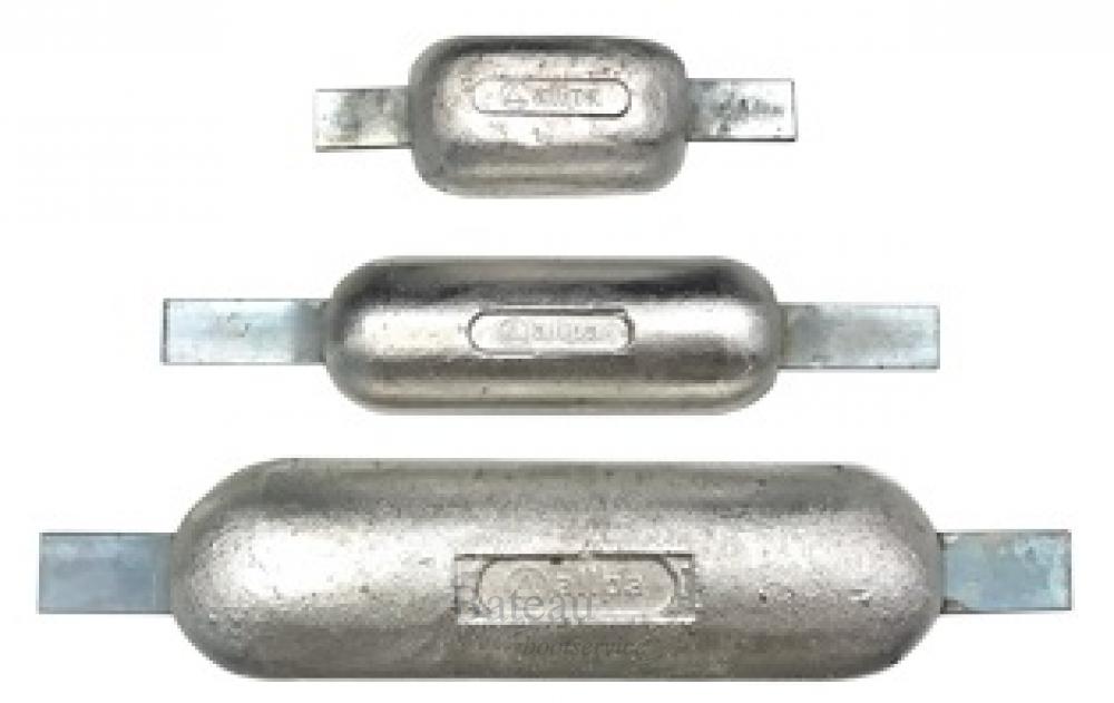 Magnesium Anode lasstrip, 110x60x190x28mm (0,30kg) - Bateau Bootservice