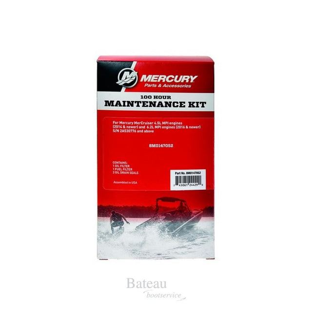 MerCruiser 4.5L & 6.2L (2014+) 100 Hour Service Kit (8M0147052) - Bateau Bootservice