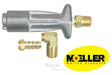 Sierra Brandstoftankadapter met 90Âº fitting, 1/4&#034;NPT, Mariner / Mercury, female - Bateau Bootservice