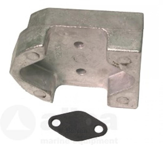 Navalloy Mercury Anode; Gimbal Housing Block - Bateau Bootservice