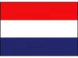 Nederlandse vlag 400 x 600 mm - Bateau Bootservice