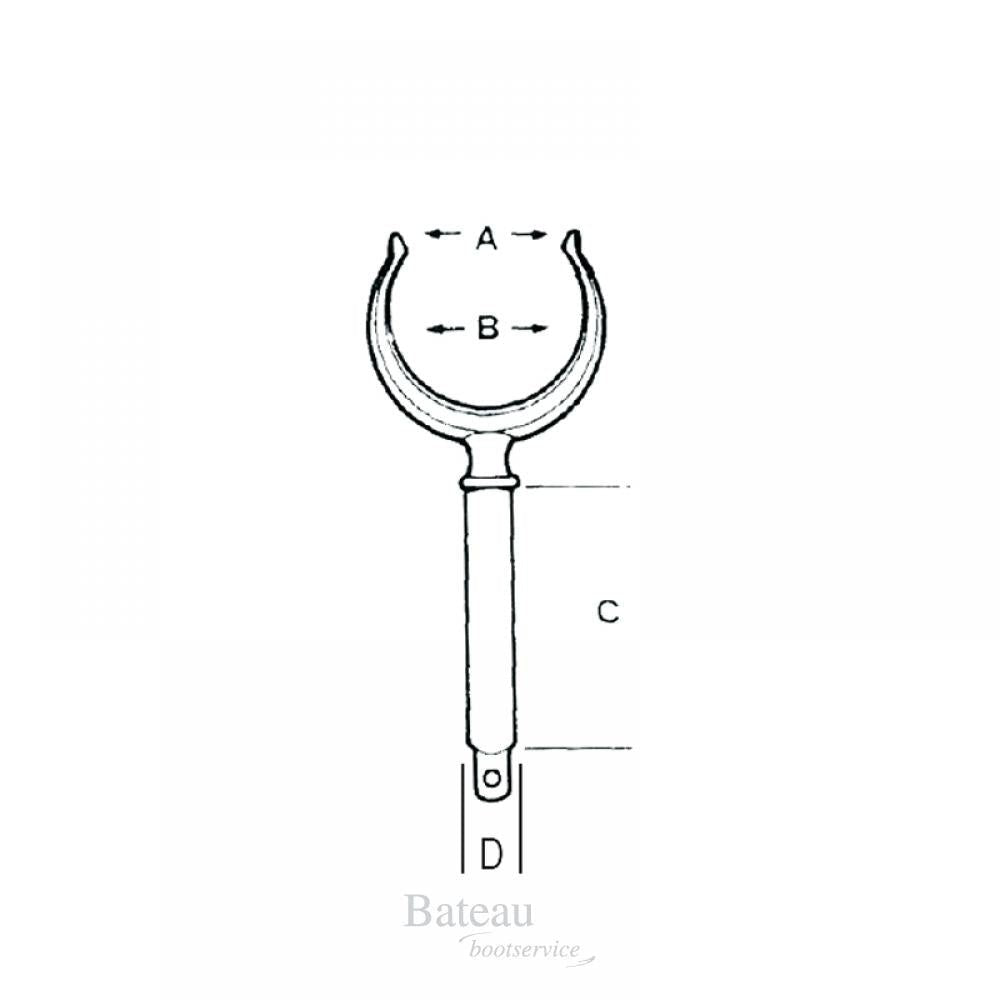 Roeidol Nylon D.56mm - Bateau Bootservice