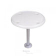 Rond - Wit tafelblad 60 cm voor boot - Bateau Bootservice