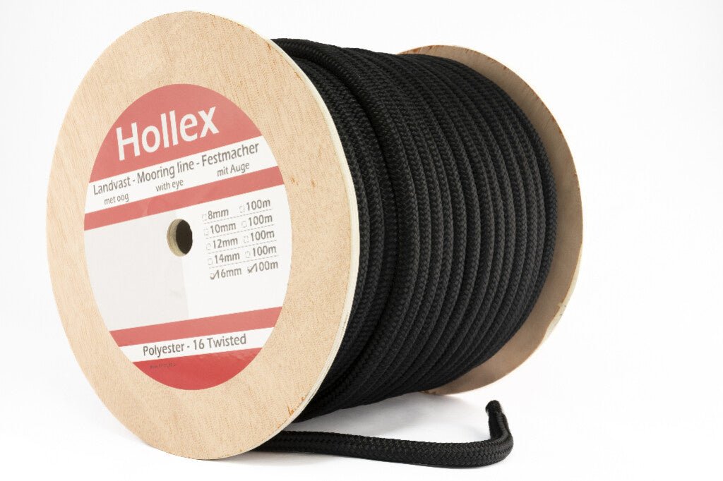 Hollex Polypropyleen landvast 16 strengen rol=100mtr - Bateau Bootservice