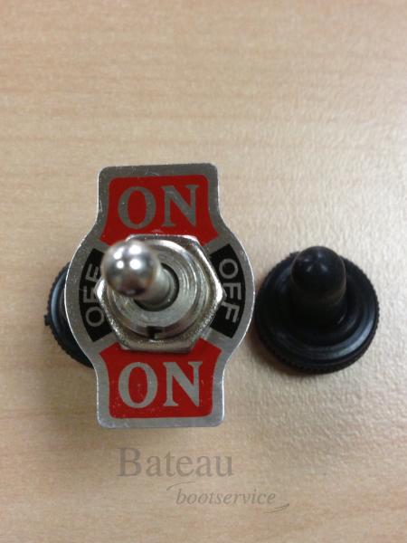 Schakelaar ON/OFF/ON 3 posities 12-24 V - Bateau Bootservice
