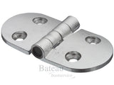 Scharnieren aluminium 75 x 40 mm - Bateau Bootservice