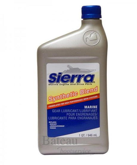 Sierra staartstuk olie Synthetic blend gear lube laburant 946 ml - Bateau Bootservice