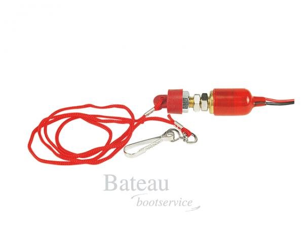 Stroomonderbreker Kortsluittype voor buitenboordmotor. - Bateau Bootservice