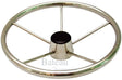 Stuurwiel RVS 34 of 39 cm - Bateau Bootservice