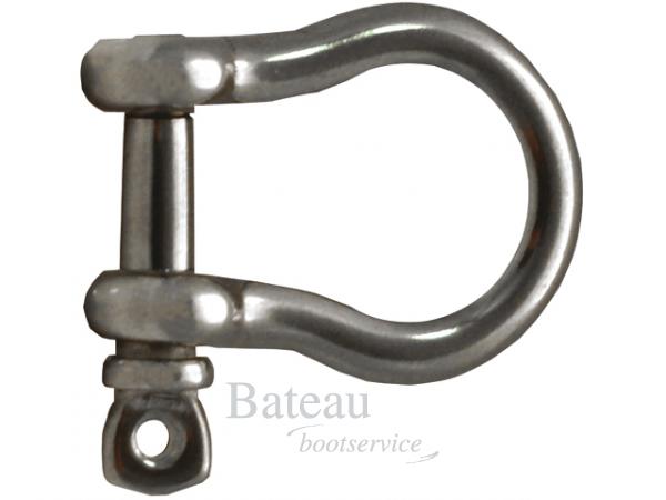 Harpsluiting RVS met oogbout - Bateau Bootservice