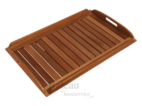 Teak Dienblad open 58 x 38 cm - Bateau Bootservice