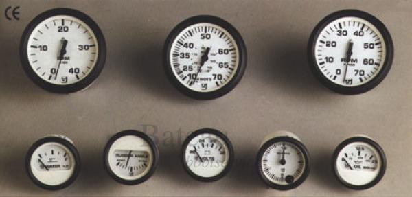 Uflex Watertemperatuurmeter 40-120 c wit - Bateau Bootservice