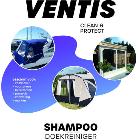 Ventis shampoo doekreiniger 1 Liter - Bateau Bootservice