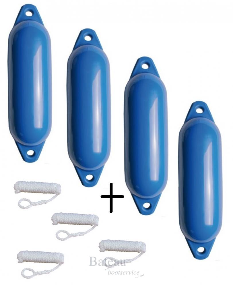Voordeel set STAR 15 x 58 cm met lijn blauw - Bateau Bootservice