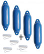 Voordeel set STAR 15 x 58 cm met lijn blauw - Bateau Bootservice