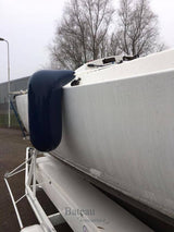 Voordeelset Fender met hoek met lijn antraciet - Bateau Bootservice