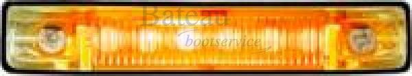 Waterdichte LED verlichting strip Amber 4&#034; - Bateau Bootservice